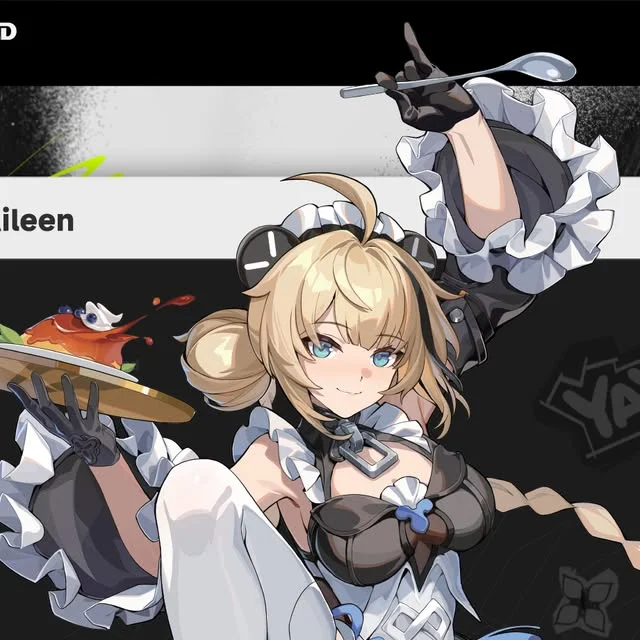 Aileen in official promotional artwork.